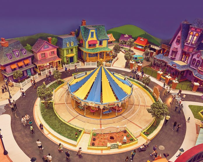 warner bros world theme park english